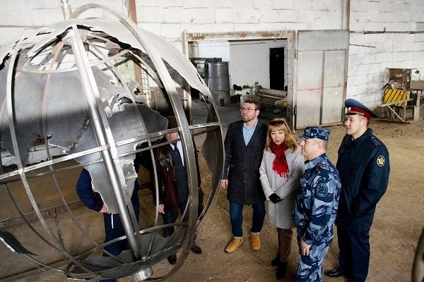 В Сыктывкаре установят новый арт-объект - вращающийся глобус 