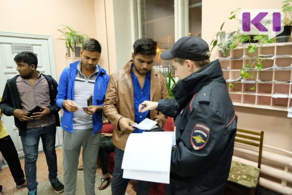 В Сыктывкаре полиция проверила иностранных студентов, проживающих в общежитиях