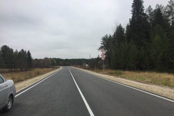 По иску прокуратуры Койгородского района отремонтирован участок автодороги 