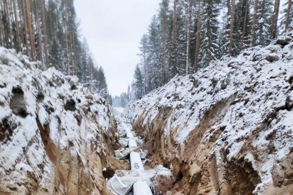 В Коми построены первые 10 км газопровода к селу Корткерос

