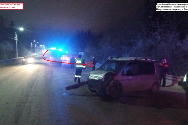 В ДТП на трассе между Сыктывкаром и Эжвой пострадали двое детей