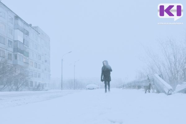 В Усинске из-за погодных условий закрыт зимник 