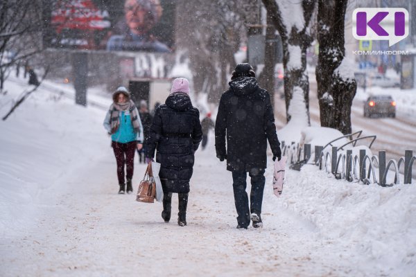 Погода в Коми 21 февраля: снег, -4...-9°С