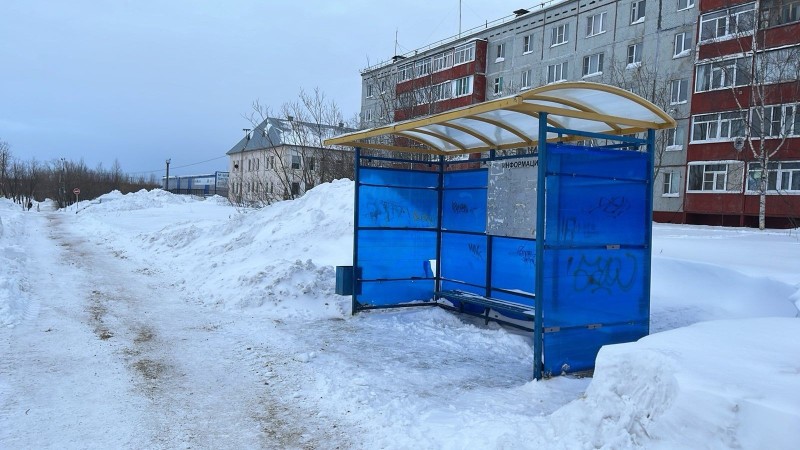 В Усинске появится еще 11 теплых автобусных остановок