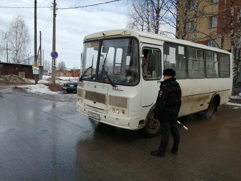 ГИБДД Сыктывкара подвела итоги операции "Автобус и грузовик"