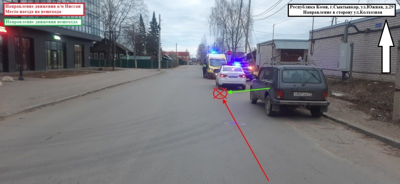 В Сыктывкаре 10-летний мальчик выскочил под колеса внедорожника