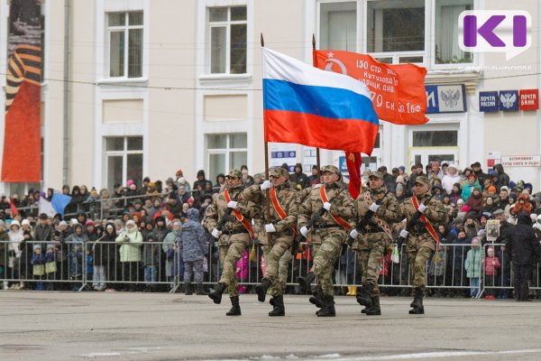 В Коми на митинге в честь Дня Победы участник Великой Отечественной войны пожелал мужества и сил бойцам на СВО